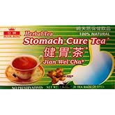 Royal King Stomach Cure Herbal Tea Jian Wei Cha 100% Natural No Preservatives 20 Tea Bags