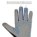 JUSTKIT Cycling Gloves -Touch Screen Full Finger Bike Gloves - Windproof Mountain Bike Gloves - Road Racing Bicycle Gloves - Gel Pad Biking Gloves for Women and Men
