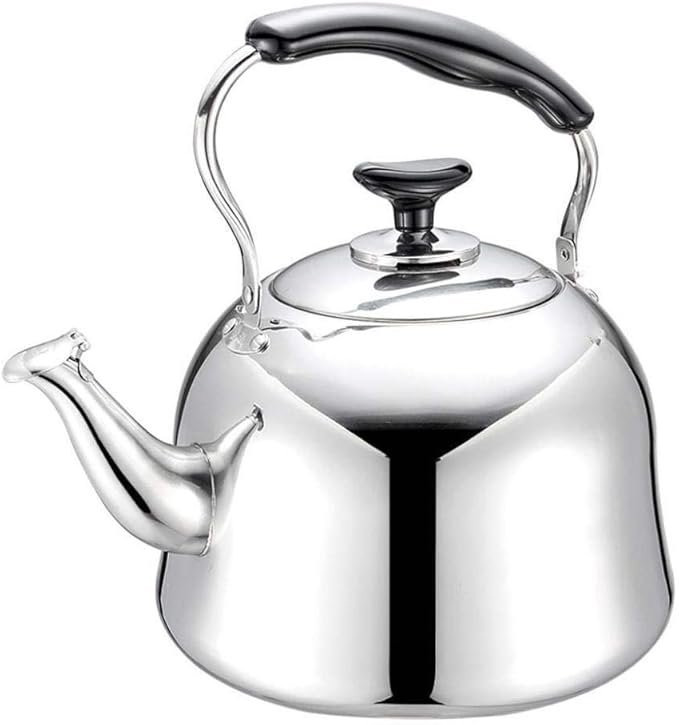 Whistling Kettle for Gas Hob,Stainless Steel Whistling Tea Kettle