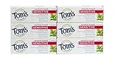 Tom's Of Maine Sensitive Toothpaste, Soothing Mint, 4 Ounce (Pack of 6)