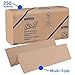 Scott 100% Recycled Fiber Multifold Paper Towels (01801), 9.2” x 9.4”, Brown, 16 Clips/Case, 250 Sheets/Clip, 4,000 Towels/Case