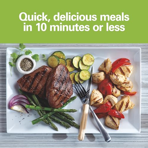 Hamilton Beach Electric Indoor Grill, 6Serving, Large 90 sq. in