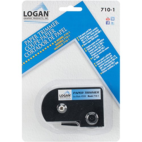 Logan 710-1 Paper Trimmer, Black