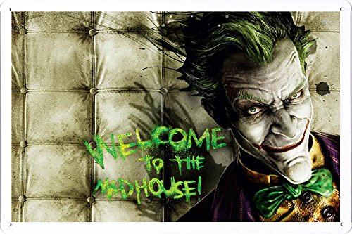 Wall Art Printing on Metal Tin (MHB0538) Decoration Poster Sign 8"x12" Inches by Miller Home