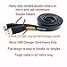 Micro Phone Charger 3ft Cable for Android - High Speed 2amp Charging Data Cord. Best Heavy Duty Black for Galaxy Note 4 Edge S2 S3 S4 LG G3 G4