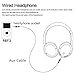 Tv Earphones Wireless Headphones RF Headphones 3.5mm Wired Earphones Hifi Stereo Rechargeable Headset with FM Radio for PC TV MP3 MP4 Audio