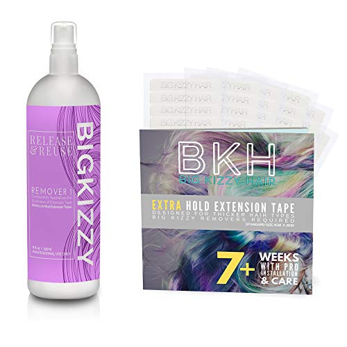 Big Kizzy Release Reuse Tape Hair Extension Remover Tested