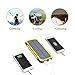 QueenAcc 15000mAh Solar Charger, Solar Power Bank with LED Flashlight Portable Charger, Backup Solar Power Pack, Dual USB Port Solar Battery Charger for Smart phones and Other USB Devices(yellow)