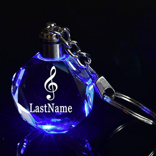 ivisi Personalized Key Chain Last Name