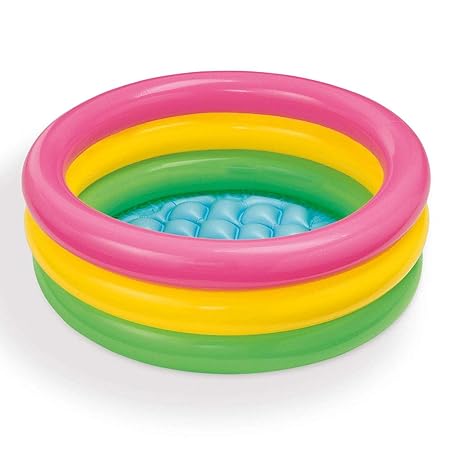 Intex Inflatable Baby Pool, Multi Color (2-feet)