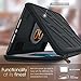 rooCASE Universal Tablet Orb Bundle, Exec Portfolio Case for 7 inch Tablet with Orb Strap Holder - Rotating and Detachable 7.0 inch Tablet Shell Case [Patented Orb System]