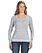 J America Ladies' Zen Thermal Long-Sleeve T-Shirt