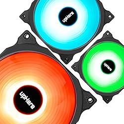 upHere RGB LED 120mm Case Fan,Quiet Edition High