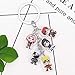 Opopark Anime Sakura Kakashi Itachi Metal Keychain Bag Car Key Ring