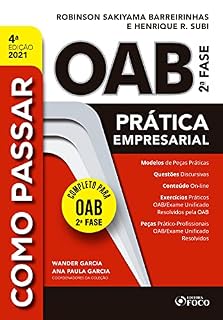Livro Como passar na OAB 2ª fase: Prática empresarial