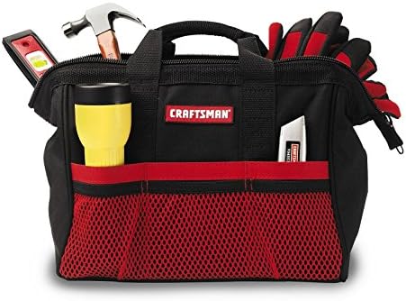 NEW Craftsman 13" inch Reinforced Tool Bag Pouch Carrying Storage Case Tote
