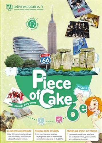 Download Anglais 6e Piece of Cake : Manuel élève PDF