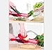 5XBokdy Vegetable and Fruit Chopper Vegetable and Fruit 5 IN 1Multifunction Vegetable Slicer 5 Stainless Steel Blades