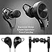 Bluetooth Earphones,KEKU Wireless Mic Noise Canceling Stereo Headphone Headset-In-Ear With Microphone Sweatproof Sports Running Gym Earbuds for Common Bluetooth Devices