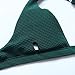 MOOSKINI Women's Strap Bathing Suit 2pcs Swimsuit Top Brazilian Bottom Padding Bikini Set (S, Green)
