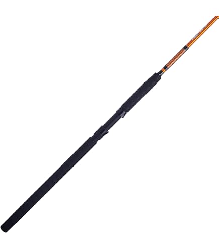 Ugly Stik Bigwater Conventional Fishing Rod, Black/Red/Yellow, 10' - Medium - 12-30lb