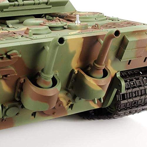 XSLY Fernbedienung Metalltank Militär Gelände Klettern Fahrzeug Einführung RC Panzer 2.4Ghz 1/16 Maßstab Große Tanks… – Bild 6