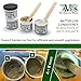Waterproof Adhesive Apoxie Paste and Finishing Solution Bundle - Multipurpose Apoxie Waterproof Adhesive Paste, 2-Part Apoxie Paste 8 oz and Finishing Solution Cleaner 1 oz by Aves