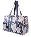 N Gil All Purpose Organizer Medium Utility Tote Bag (Sea Turtle Navy Blue)