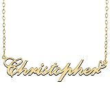 RONKAHSHOW Christopher Custom Name Necklace