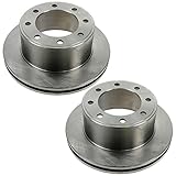 Disc Brake Rotors Rear Pair Set for Ford F250SD F350SD SRW