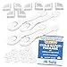 Ah Baby Child Safety Locks, Corner Cushions and Outlet Covers kit (24 Piece) Stops Burns, Cuts and Other Injuries