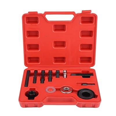 12pcs Pulley Puller Remover &amp; Installer Tool Kit for GM Chrysler Ford Power Steering Alternators