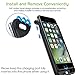 DESTEK Battery Case for iPhone 8/7, Ultra-Thin 3000mAh Rechargeable Portable Charging Cover External Battery Pack, Protective Charger for iPhone 8/7/6s/6, Compatible with Wire Headphones