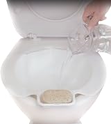 NRS Healthcare Personal Washing Bidet Bowl F18487 Portable Toilet Aid 40x36x12cm view 4