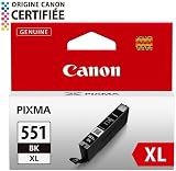 Canon CLI-551XL High Capacity Black Ink Cartridge 6443B001 11ml for PIXMA MG view 3