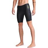 2XU Propel Buoyancy Shorts, Neoprene Swim Training Shorts for Triathlon, SCS Coating, Drawstring Waist
