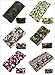 SmilerSmile 6pcs Assorted Seamless Outdoor Sport Bandanna Headwrap Scarf Wrap, 12 in 1 High Elastic Magic Headband & Collars Muffler Scarf Face Mask with UV Resistance, (Camo 2)