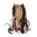 chinatera Children Toy Monster Long Hair Doll Head Plastics DIY Doll Accessories Gift Handmade Fashion Wig