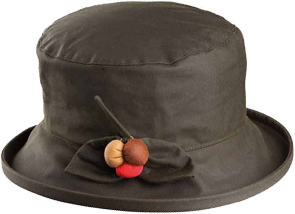 ladies waterproof wax hats