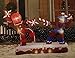 CHRISTMAS INFLATABLE 6.8' DUELING GINGERBREAD MAN NINJAS OUTDOOR YARD DECORATION