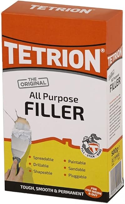 Tetrion All Purpose Powder Filler 500g Brand New Ready to Use