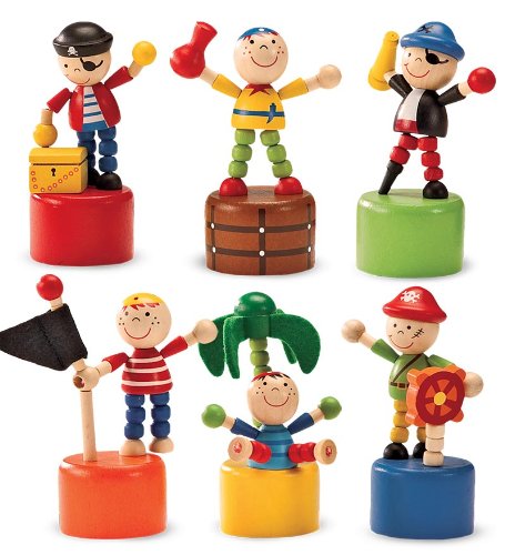Pirate Fingermajigs, set of 6