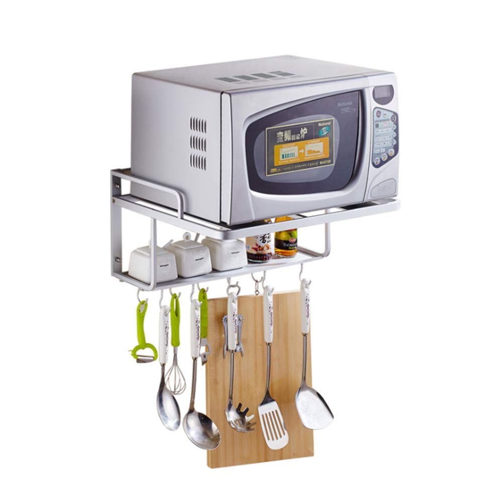 ZPEM Soporte de Pared Estante para microondas Almacenamiento para ...