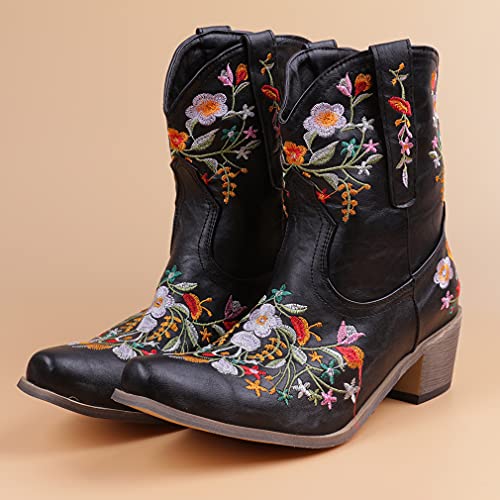 retro ankle boots