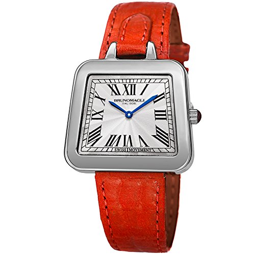 Bruno Magli Women's Emma 1141 Swiss Quartz Italian Leather Strap Watch