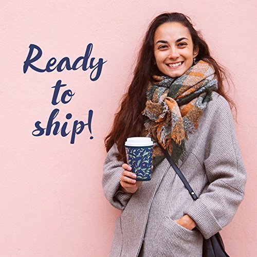 HANDMADE Cup sleeve Plant coffee Starbucks coffee cup cozy Coffee to go cup Reusable insulated sleeve - Thumbnail 2