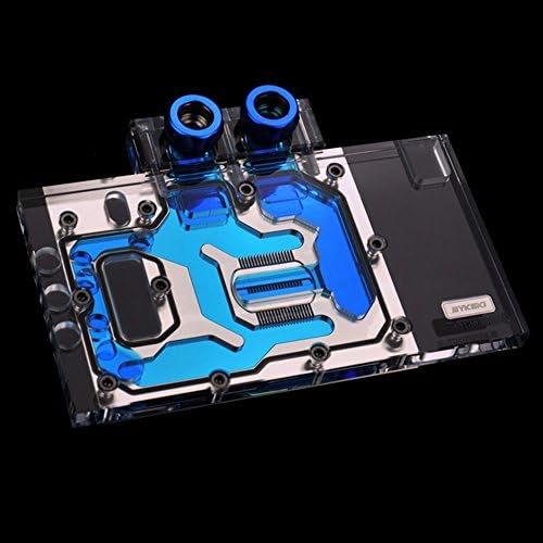 Nhowe Bykski RGB VGA GPU Water Cooling Block For N-GV1050G1-X Gigabyte GTX1050 GTX1050TI