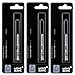 3 - Montblanc Ballpoint Pen Refills - Mystery Black - Broad Point