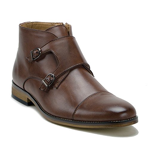 Men s vw315 ankle high double monk strap cap toe dress …
