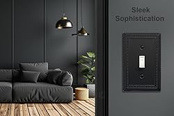 OKAWYC Single Toggle Light Switch Cover Belaire